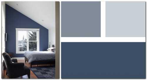 Кроме того, в синий можно окрасить одну из стен, а на противоположную стену другого цвета повесить зеркало и прихожая зрительно увеличится не только в высоту, но еще и в объеме